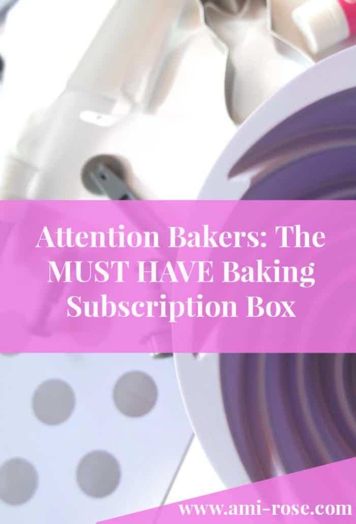 Attention Bakers: The Must Have Baking Subscription Box. Each month's filled with bakeware up to the value of £100