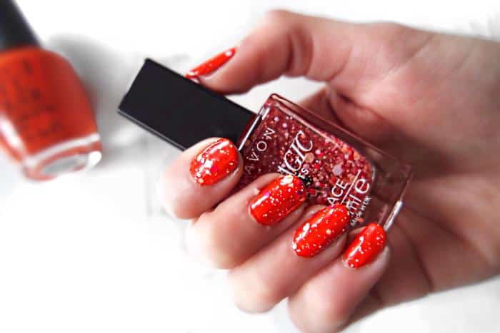 Avon Magic Effects Lace Lacy Red
