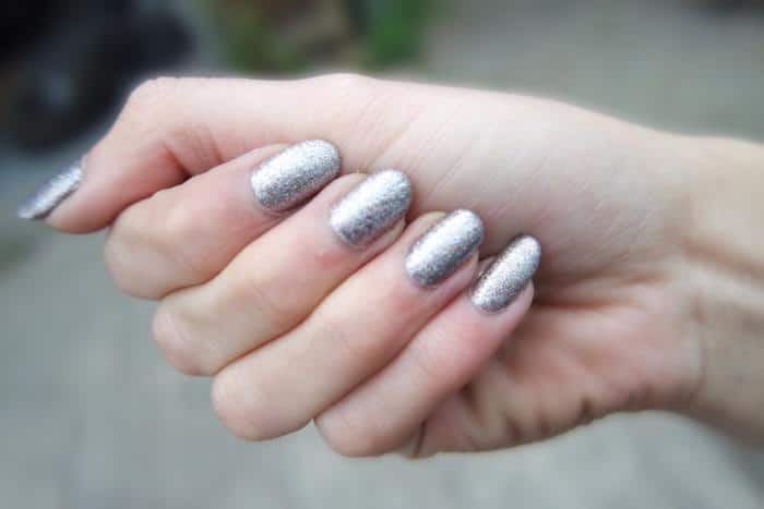 Manicure Monday BarryM Silver Multi Glitter