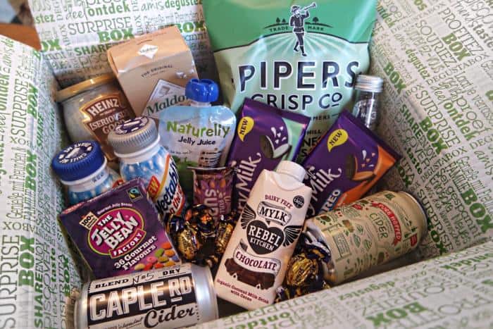 Easter Degustabox feat. Mylk, Dairy Milk Oreo and Pipers Crisps